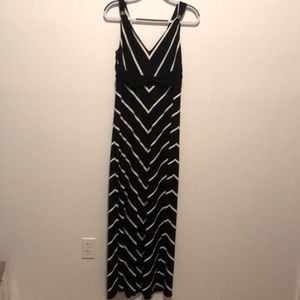 White House Black Market maxi dress size small